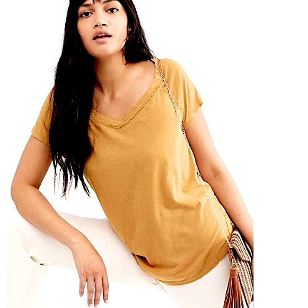 Free People V-neck Tee